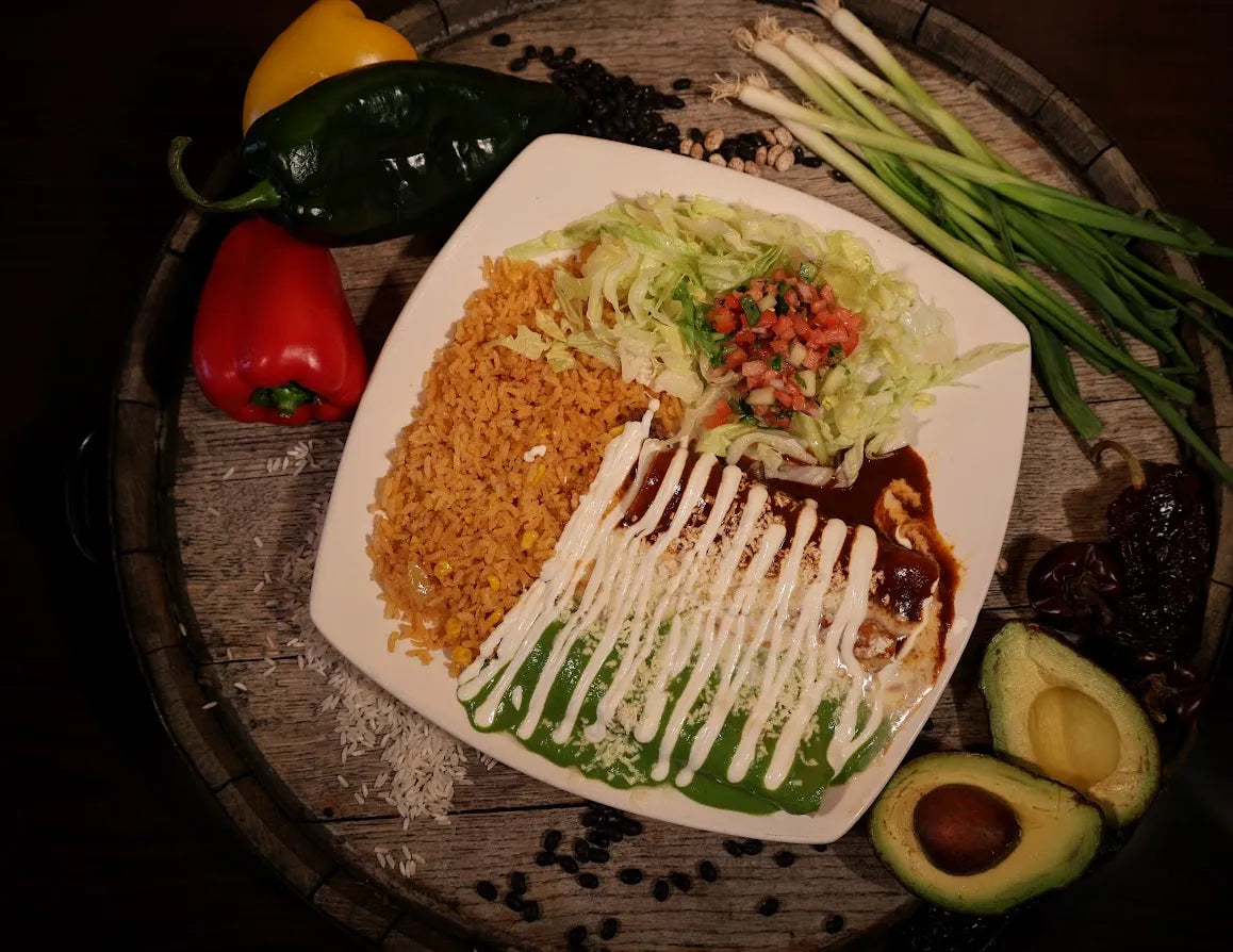 Enchiladas Bandera