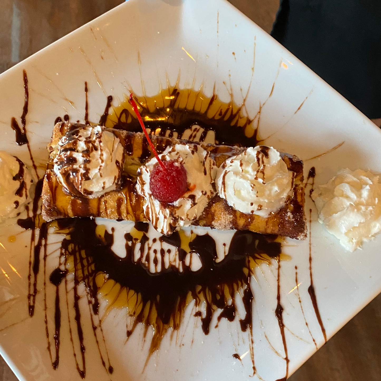 Fried Chimichanga Cheesecake