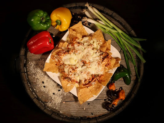 Shredded Chicken Nachos