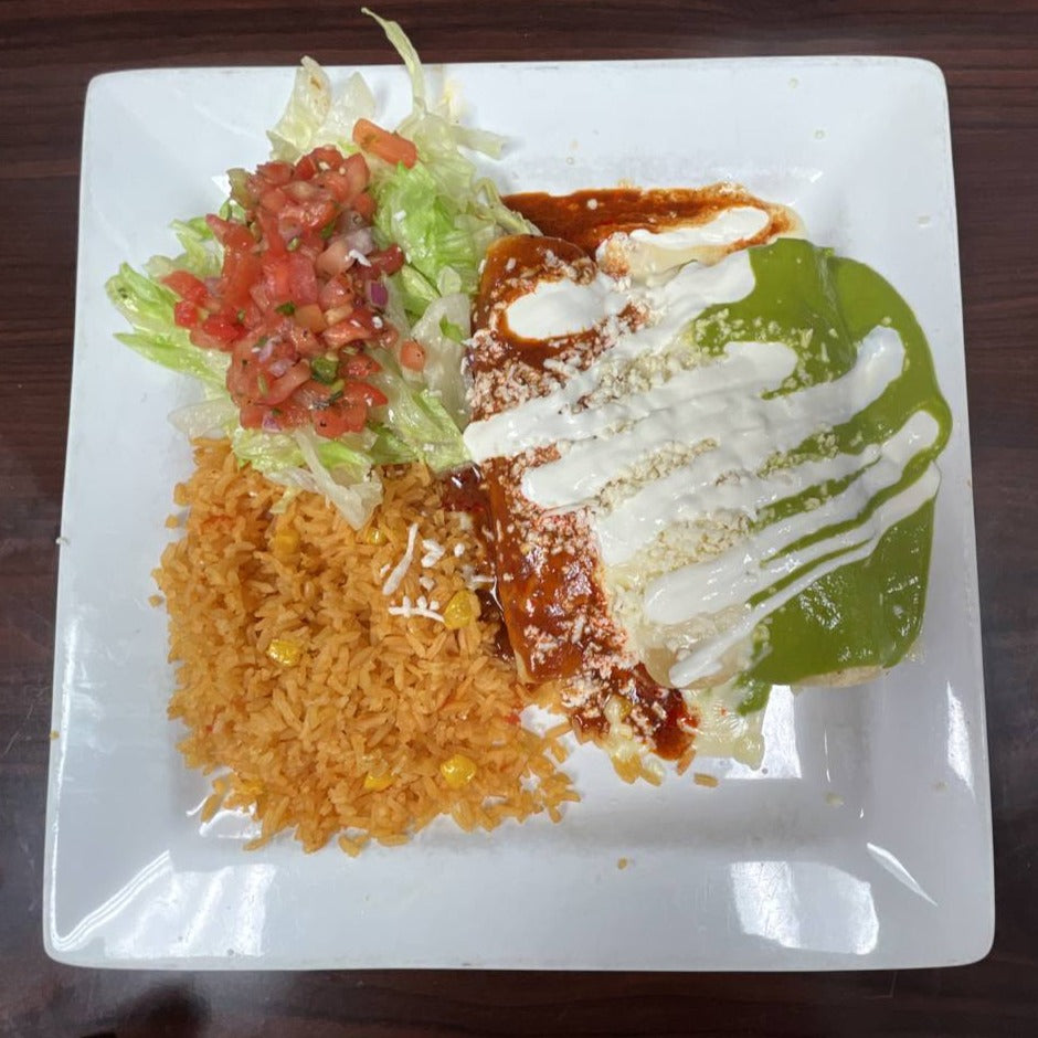 Enchiladas Bandera